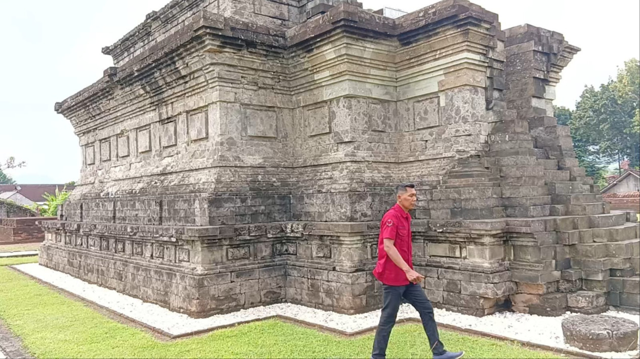 Candi Sanggrahan peninggalan Majapahit di Tulungagung