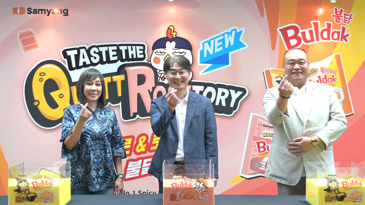 Peluncuran Varian Baru Samyang Foods Indonesia