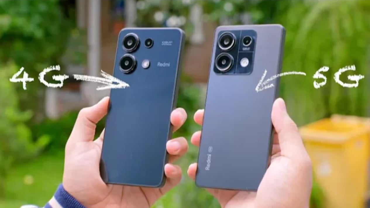 Redmi note 13 4G dan 5G.