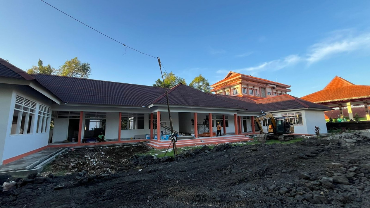 Gedung diklat BKPSDM Kabupaten Mojokerto untuk Sekolah Rakyat