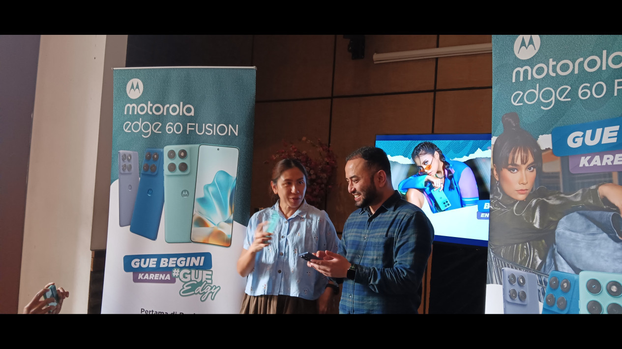 Perkenalan Motorola Edge 60 FUSION