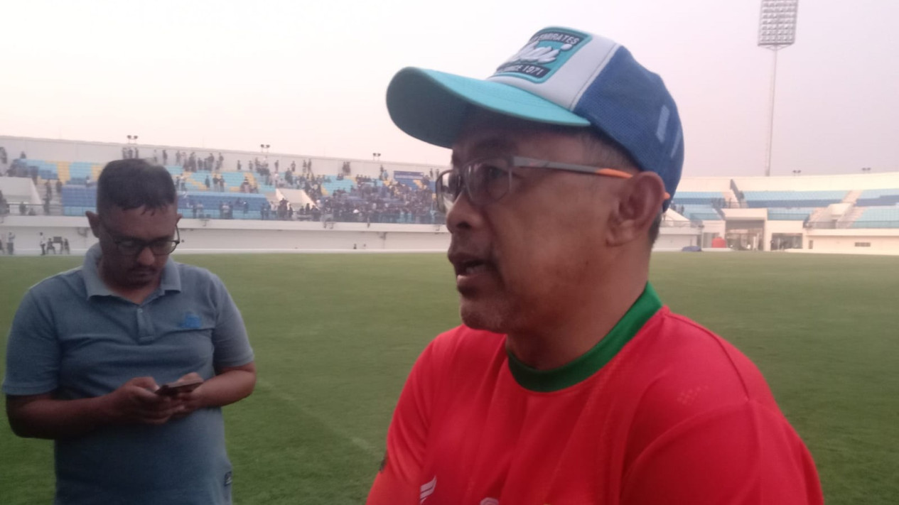 Pelatih Persela Lamongan Aji Santoso.