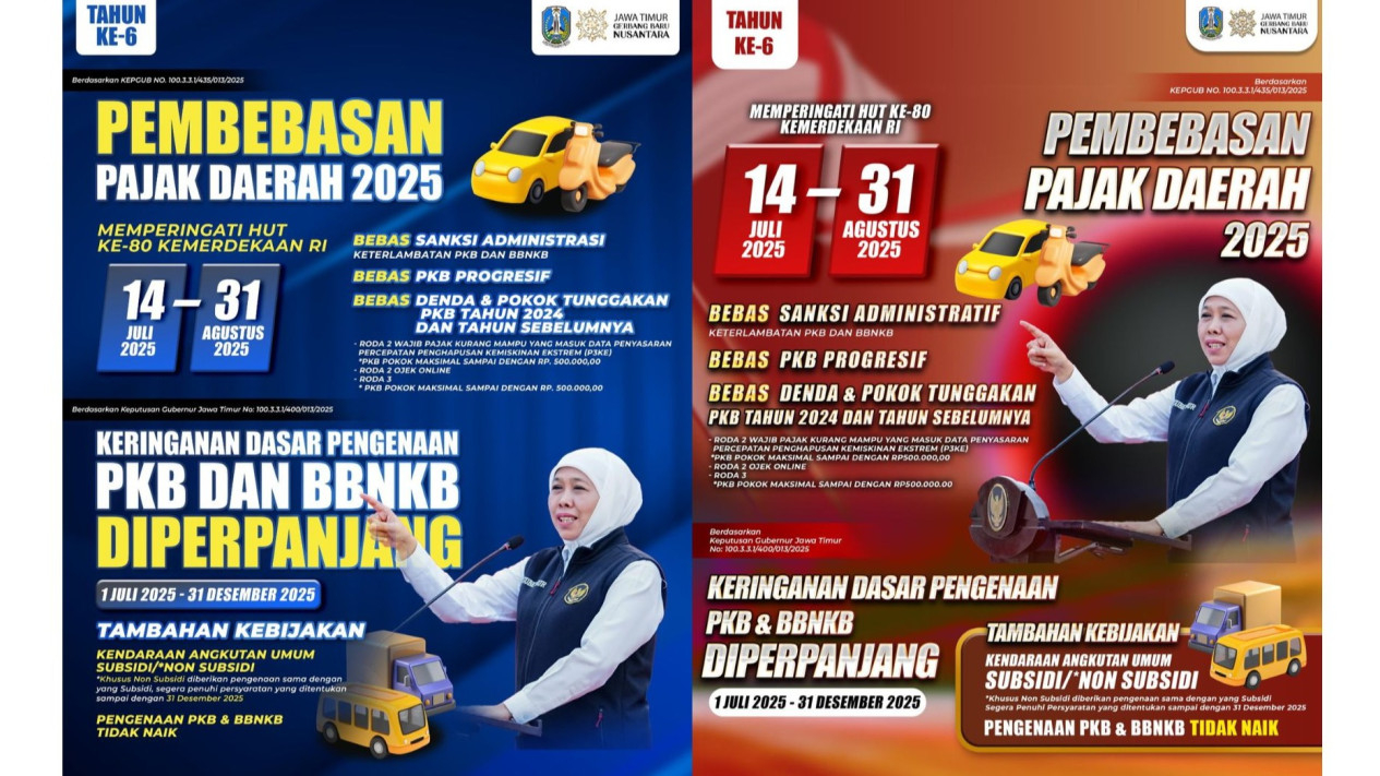 Pembebasan Pajak Daerah Tahun 2025