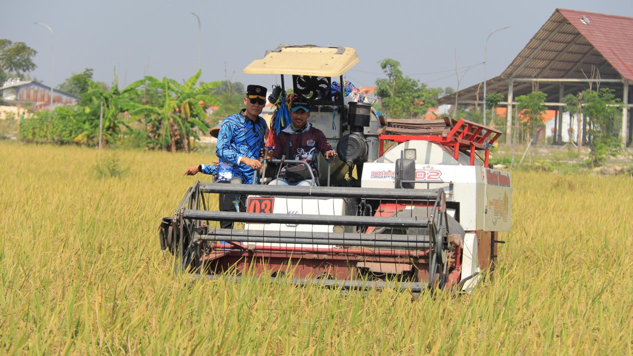 Lapas Lamongan Panen Padi