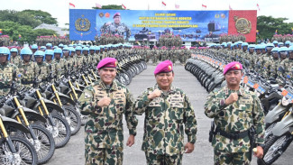 Diangkat Jadi Warga Kehormatan Marinir, Prabowo Subianto Merasa Usianya Lebih Muda 25 Tahun 