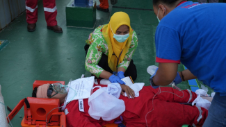 HCML gelar latihan tanggap darurat di Kota Pasuruan HCML gelar latihan tanggap darurat di Kota Pasuruan
