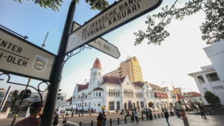 Potret-potret Kota Lama Surabaya Potret-potret Kota Lama Surabaya