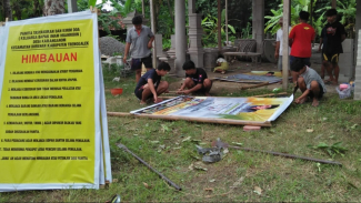 Imbauan pengajian Gus Iqdam di Karanganom, Trenggalek