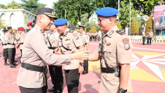 Penyegaran Organisasi, Sejumlah Perwira Tempati Posisi Baru di Polres Gresik