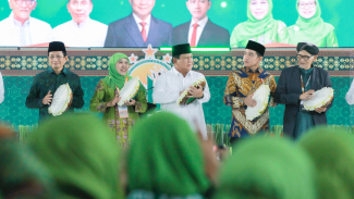 Presiden Prabowo di Kongres Muslimat NU Presiden Prabowo di Kongres Muslimat NU