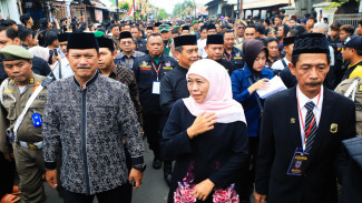 Hadir di Suran Agung ke-122 PSHW Tunas Muda Madiun, Ini Pesan Khofifah ke Perguruan Silat