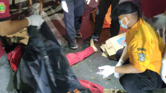 Pemotor Meninggal Kecelakaan di Surabaya, Honda CBR Ringsek