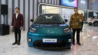 Ada Mobil Listrik Berteknologi AI di GIIAS Surabaya, Namanya AION UT