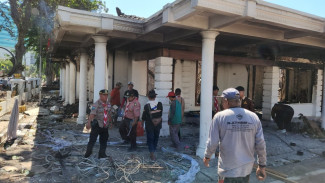 Renovasi Grahadi Surabaya Pasca Kebakaran Butuh Rp9 Miliar, Ditanggung Pusat