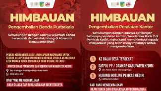 Bingung Cara Kembalikan Artefak Museum Kediri yang Dijarah, Begini Alurnya