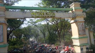 Hutan Kota di Margomulyo Tuban Beralih Fungsi jadi Tempat Pembuangan Sampah