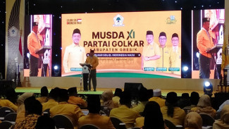 Musda XI Golkar Gresik hanya Munculkan Satu Pendaftar Calon Ketua