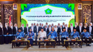 Lepas Kontingen MTQ XXXI 2025, Bupati Sidoarjo: Tampilkan Kemampuan Terbaik