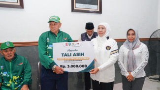Tasyakuran Haornas XLII 2025, Pemprov Bagikan Bantuan untuk Atlet Paralimpik Jatim