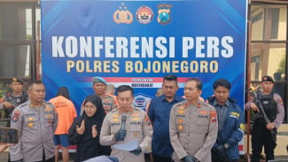 Pasutri di Bojonegoro Kompak Mencuri Puluhan Motor, Berakhir di Bui