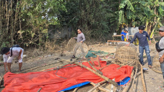 Arena Sabung Ayam Diobrak-abrik Polisi di Mojokerto, Penyabung Kocar-kacir