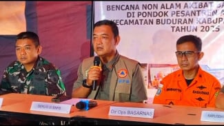 BNPB: Evakuasi Korban Tragedi Ponpes Al Khoziny Sidoarjo Ditarget Selesai Hari Ini