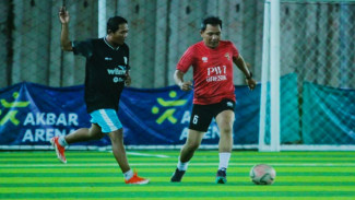 Ajang Silaturrahmi, PWI Gresik FC Ikut Turnamen Sepakbola Mini KSMI Gresik