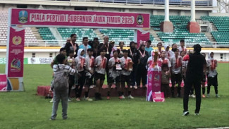 Kalah dari Arema, Gressia Girls FC Runner Up Piala Pertiwi Gubernur Jatim 2025
