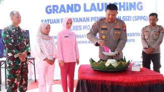 Dapur SPPG Polres Mojokerto Kota Beroperasi, Layani 2.857 Penerima Manfaat MBG