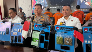 Kasus Narkoba Jaringan Lapas Diungkap Polres Mojokerto Kota, Sabu Diimpor dari China