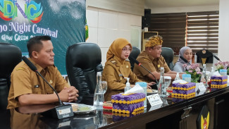 Dhoho Night Carnival 2025 Kota Kediri Usung Tema Glow Green