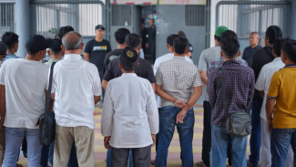 Senangnya 31 Warga Binaan Lapas Porong Akhirnya Bebas