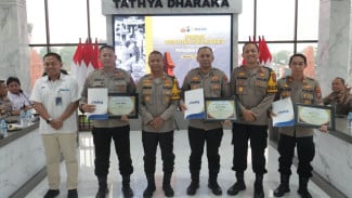 Salurkan 753,8 Ton Beras SPHP Lewat GPM, Polres Mojokerto Diapresiasi Bulog