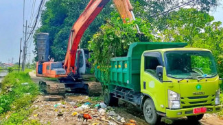 Pemkab Sidoarjo Terjunkan 9 Alat Berat, Gencarkan Normalisasi Sungai Antisipasi Banjir