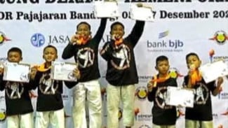 Atlet Kodrat Sidoarjo Sumbang Empat Medali di Kejurnas Pelajar Tarung Derajat Kemenpora RI 2025