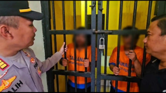 Dihajar Massa, Dua Maling Motor di Krian Sidoarjo Babak Belur