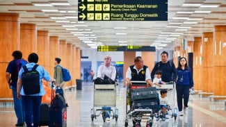 Selama Nataru, Bandara Juanda Layani 864.231 Penumpang