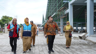 Pemkab Kediri Dorong Kontraktor Percepat Pengerjaan Pasar Ngadiluwih