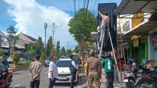 Outlet Miras tak Berizin di Kota Mojokerto Ditutup
