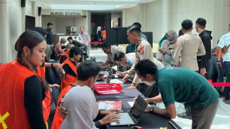 Ribuan Peserta Ambil Race Pack Jelang RS BHC Run 2026 di Sumenep