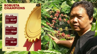 Membanggakan, Pria Kota Blitar Sabet Juara 2 Robusta di WE Kopi Kolaborasi Season 6
