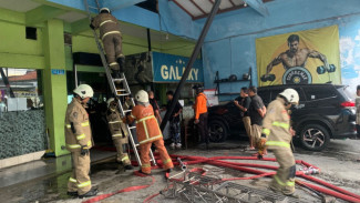 Tempat Gym di Jarak Surabaya Terbakar, 2 Orang Nyaris Jadi Korban