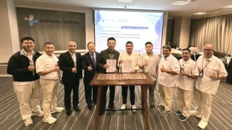 National Hospital-GCCC China Teken Kerjasama Hadirkan Layanan Kanker Taraf Internasional