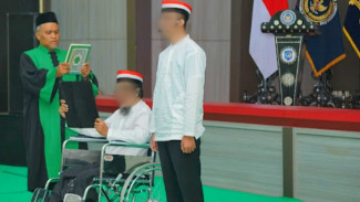 2 Narapidana Terorisme Lapas Surabaya Ucapkan Ikrar Setia NKRI