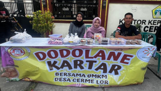 Bulan Ramadan, Pemuda Cerme Lor Hidupkan Ekonomi Lewat Dodolane Kartar