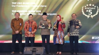 Bank’e Wong Nggalek Sabet Golden Trophy TOP BUMD Awards 2026