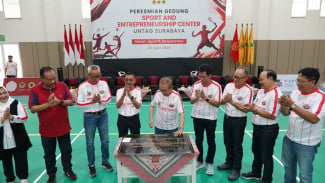 Untag Surabaya Resmikan Sport and Entrepreneurship Center, Siap Cetak Atlet dan Wirausahawan Muda