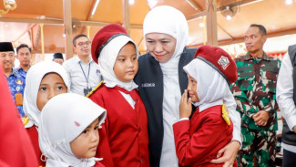 Khofifah Sebut Proses Penjaringan Siswa Sekolah Rakyat di Jatim Berjalan Lancar