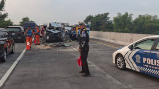 Polisi Ungkap Penyebab Kecelakaan Hiace Muat WNA China di Tol Pandaan-Malang