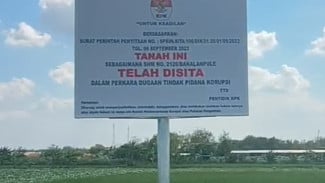KPK Sita Ratusan Hektare Sawah Milik Tersangka Korupsi Proyek Gedung Pemkab Lamongan